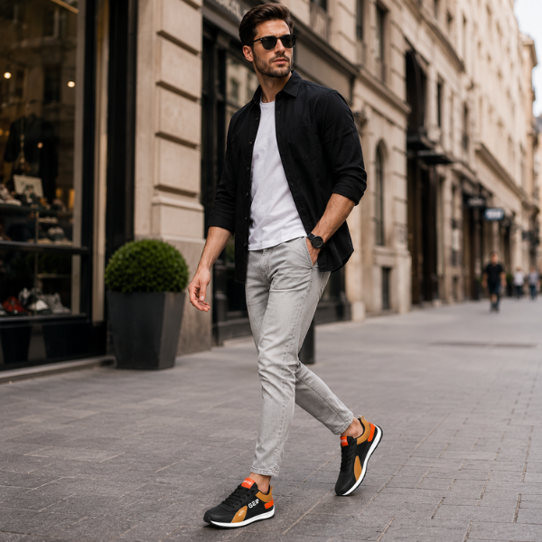 STRAVIO™ - COMODE SCARPE DA UOMO PER TUTTI I GIORNI, CON LACCI ELASTICI
